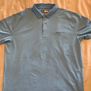 Calloway Carolina Blue Striped Golf Polo Men’s XL